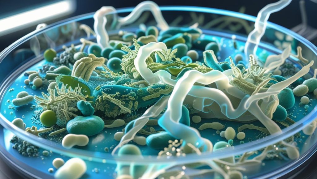 A breakthrough engineered living biofilm system to directly convert carbon dioxide (CO₂) into biodegradable plastics