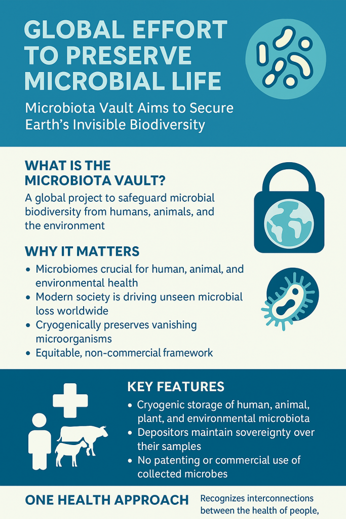 Microbiota Vault Initiative