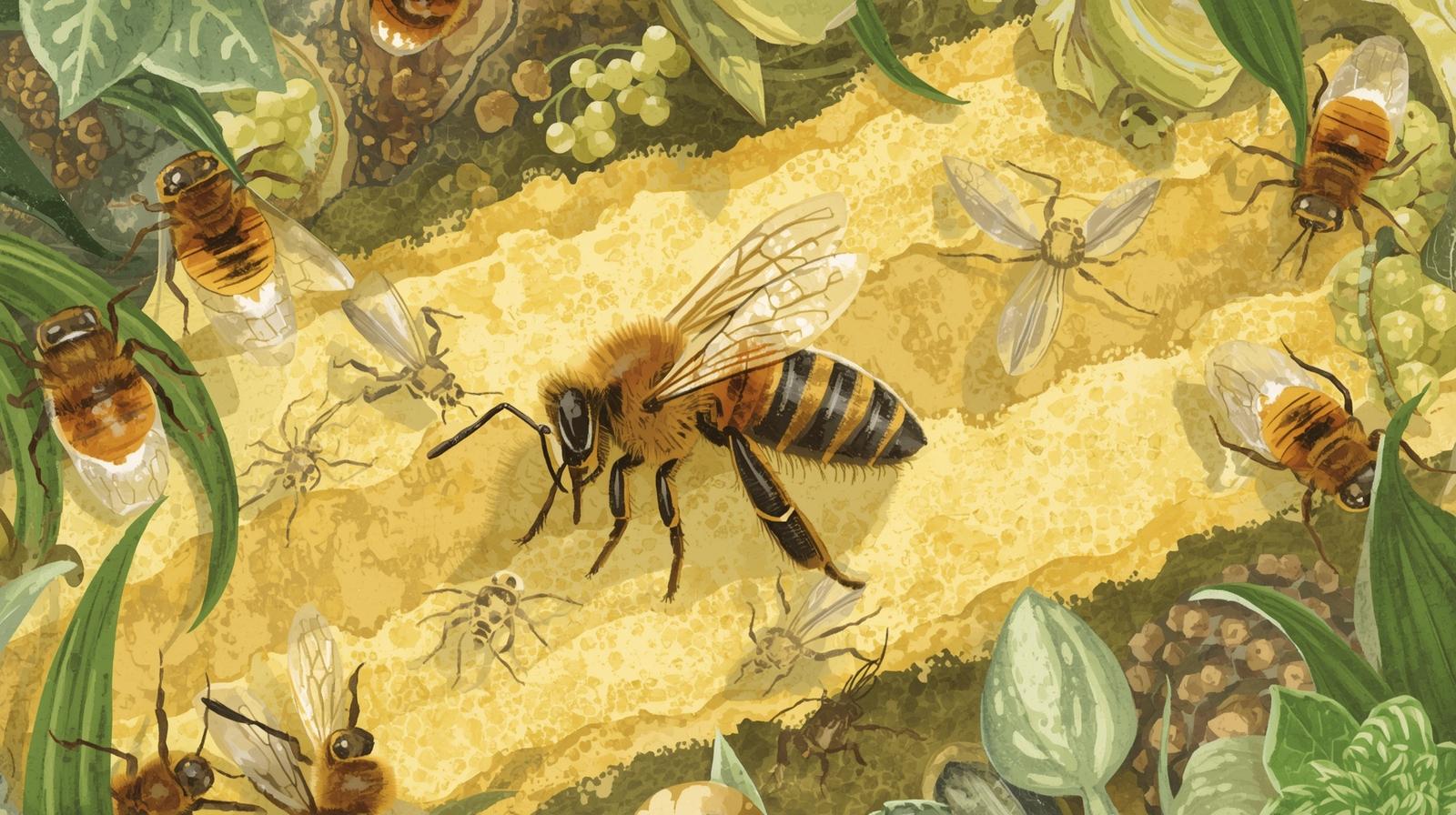 Botanical solutions for managing mite and insect pests of honeybee colonies.