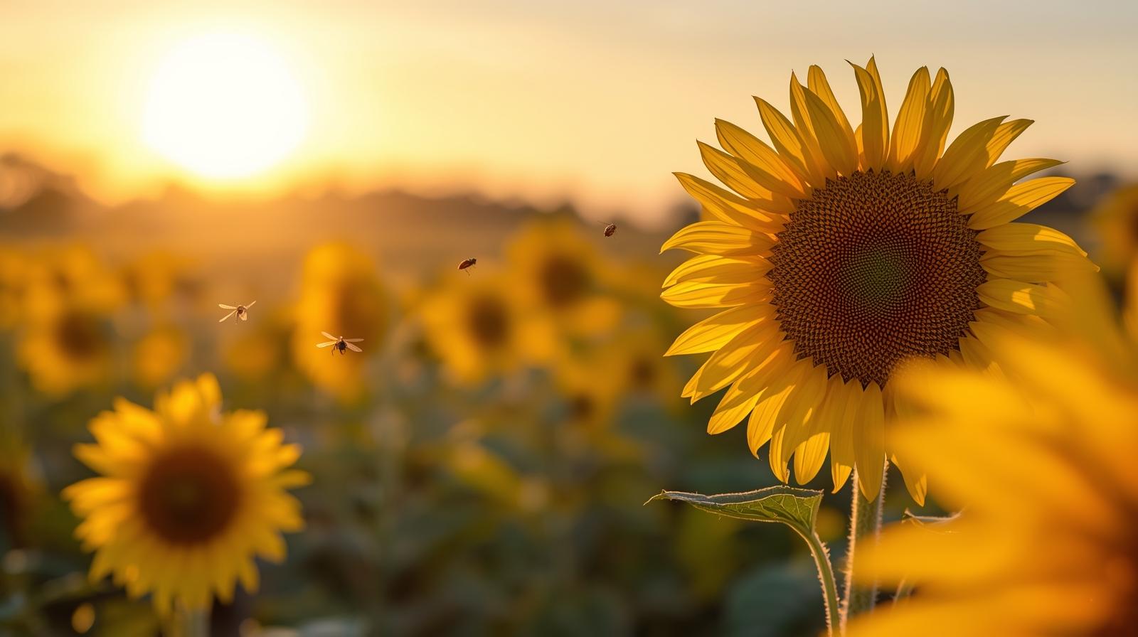 Harmonizing pest control and beneficial organism conservation in sunflower ecosystems through integrated pest management.