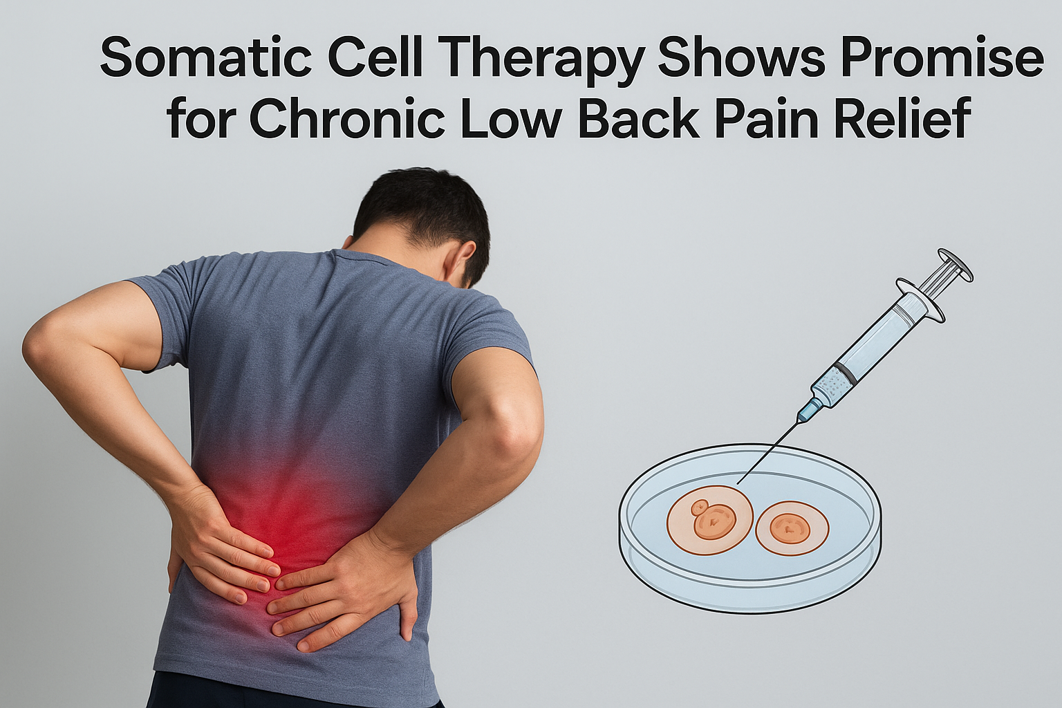 Clinical Efficacy and Safety of Somatic Cell Therapy for Chronic Low Back Pain: Evidence from Randomized Controlled Trials