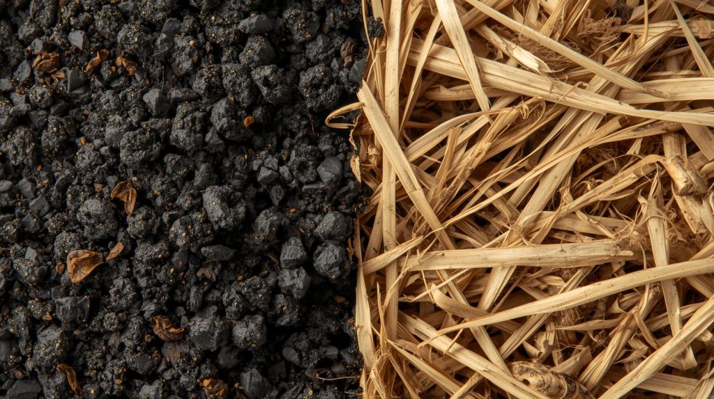 Biochar accelerates straw decomposition and reduces greenhouse gas emissions by driving microbial community dynamics.