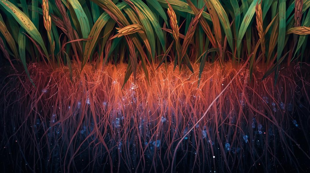 Variations in plant’s cry for help evidenced by modifications of rice root microbiota induced by blast or brown spot diseases.