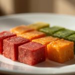 Preparation and characterization of colored Tofu with high antioxidant activity.