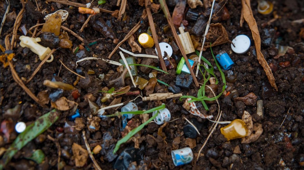 Effects of biodegradable and conventional microplastics on soil-mung bean system under ZnO nanoparticle stress.