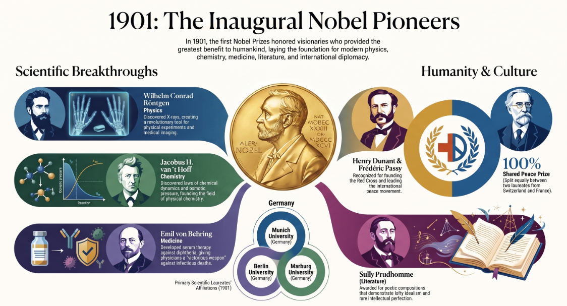 Nobel Laureates 1901