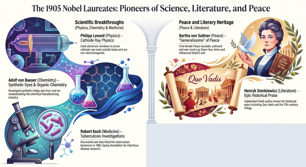 Nobel Laureates 1905