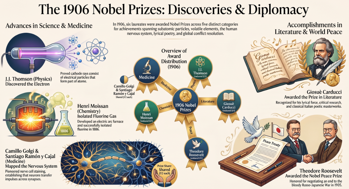 Nobel Prize Laureates 1906